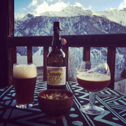 Bière ambrée du Queyras "La Bazanne"