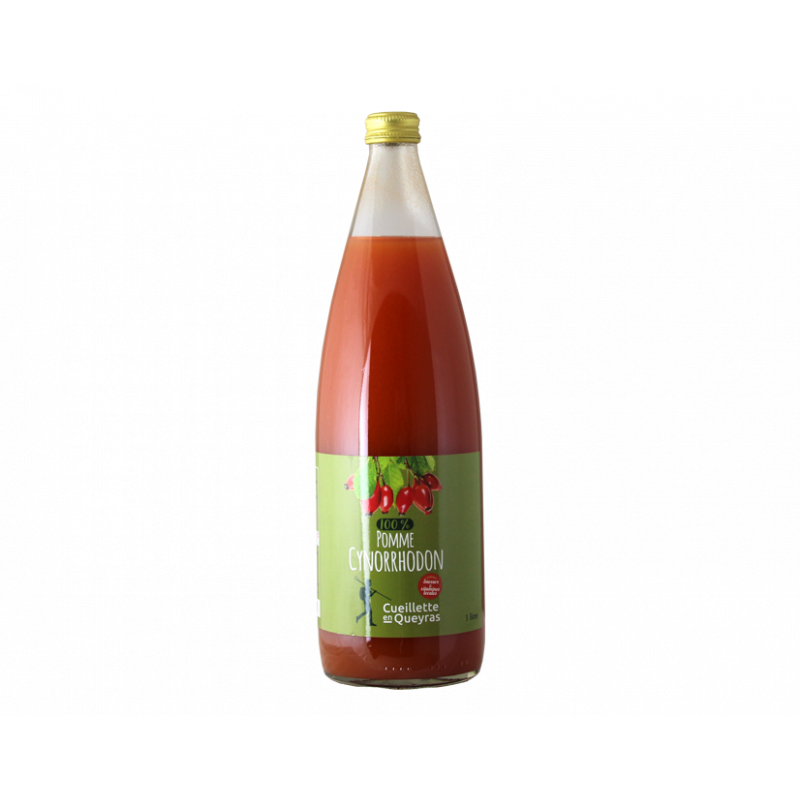 100% jus de pomme & cynorrhodon