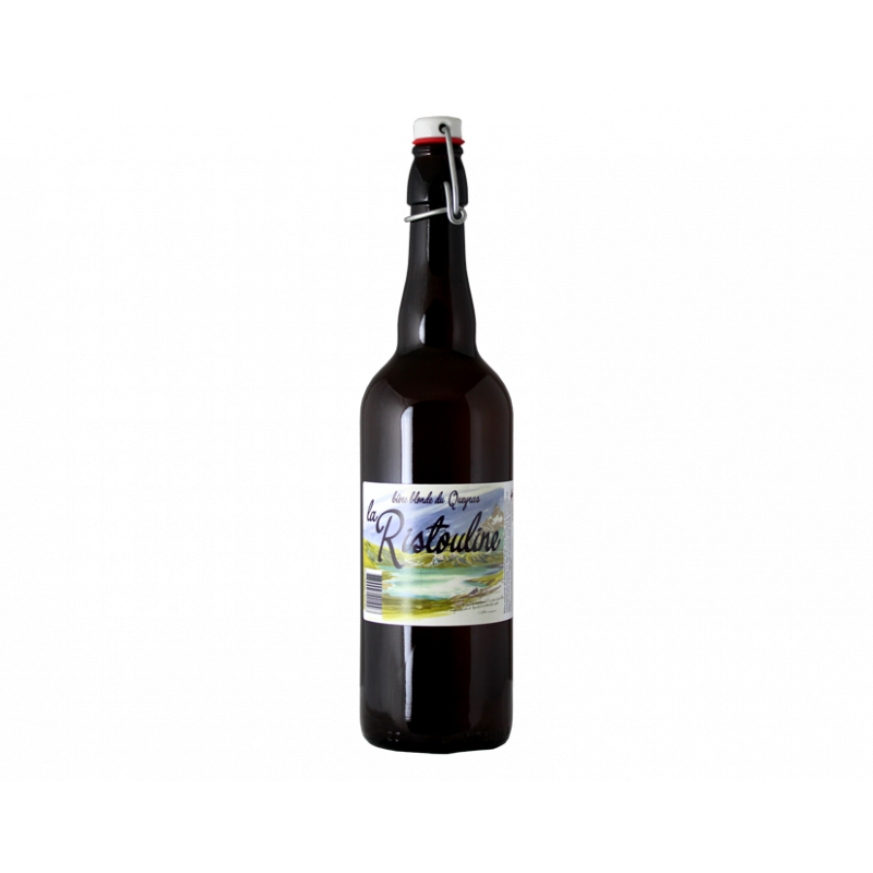 Bière blonde du Queyras "La Ristouline" Bière blonde du Queyras "La Ristouline"