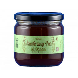 Confiture de Marmottier sauvage et poire
