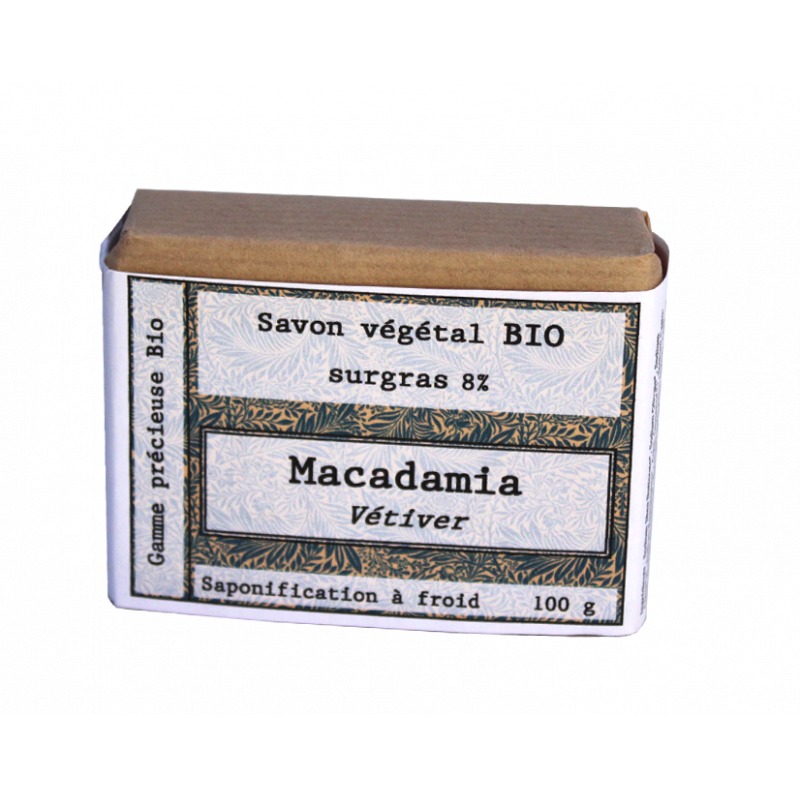 Savon Macadamia et Vétiver