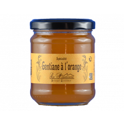 Specialité de gentiane à l'orange - gelée d'orange