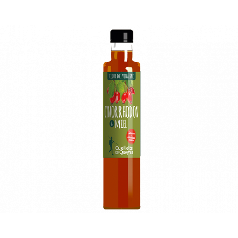 Velours de vinaigre de cynorrhodon et miel Velours de vinaigre de cynorrhodon et miel