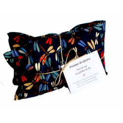 Tour de cou aux graines de lin biologiques - Tour de cou chauffant graines de lin Micro ondes