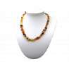 Acheter Collier, bracelet baroque en cornaline - Pierre naturelle de Cornaline