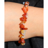 Acheter Collier, bracelet baroque en cornaline - Pierre naturelle de Cornaline