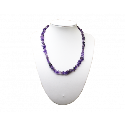 Collier et bracelet baroque en Amèthyste, achat/vente bijoux en améthyste.