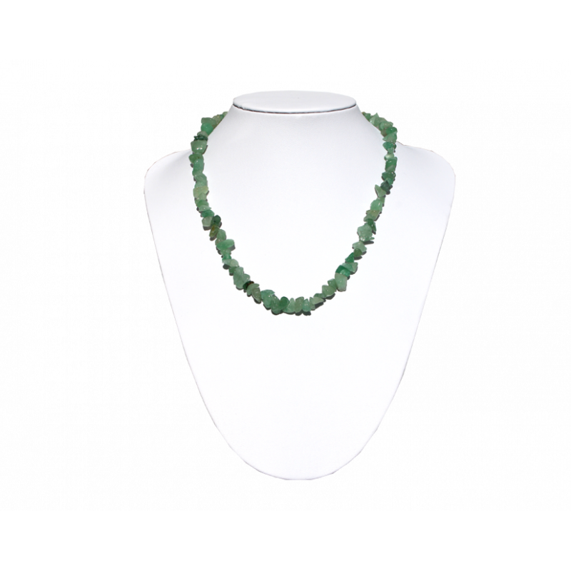 Collier et bracelet baroques en Aventurine