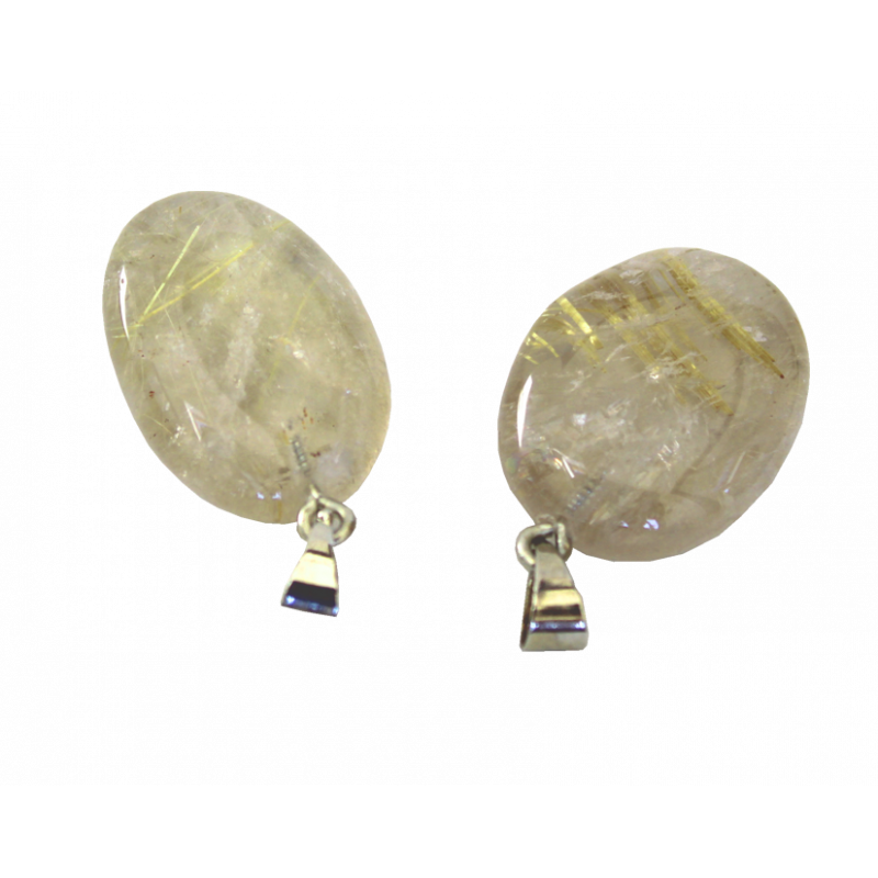 Médaillon en Quartz rutile Médaillon en Quartz rutile