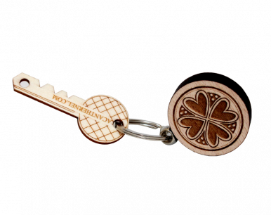 Porte clés en bois