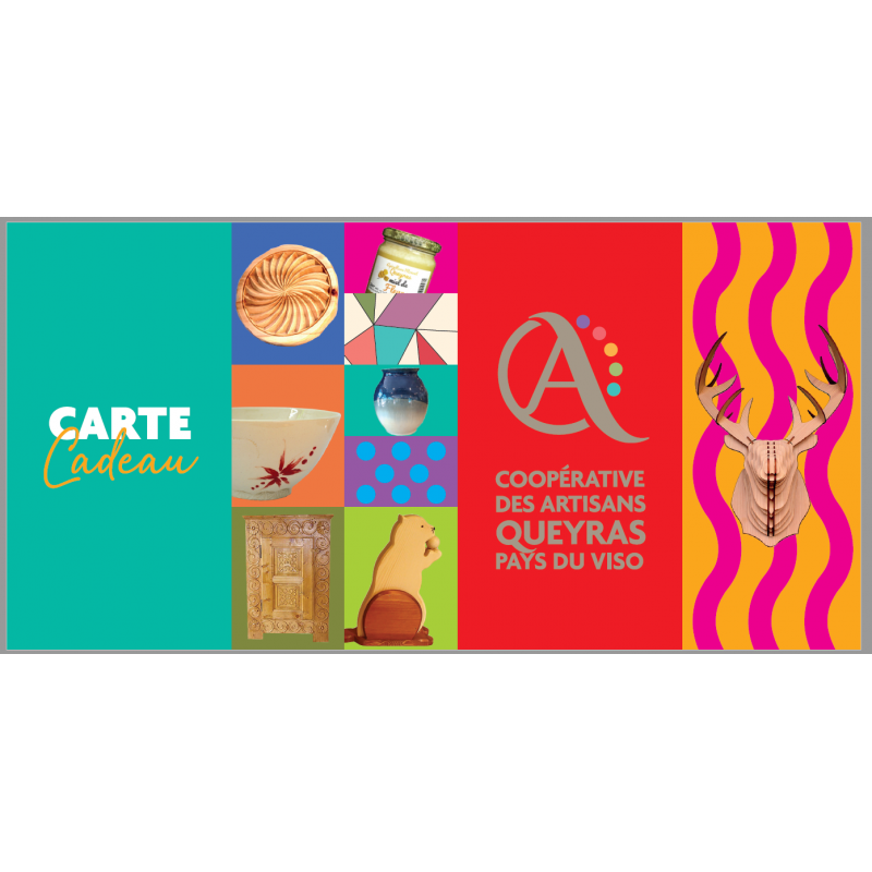 Carte cadeau Coop Queyras, à partir de Carte cadeau Coop Queyras, à partir de