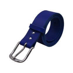 Ceinture en cuir sans couture noire, marron, rouge ou bleu, 3cm