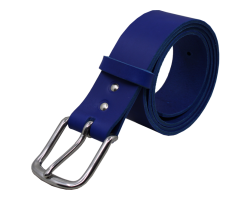 Ceinture en cuir sans couture noire, marron, rouge ou bleu, 3cm