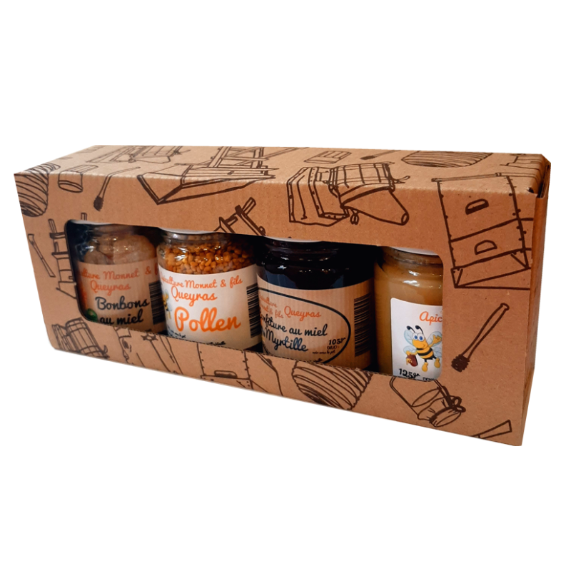 Coffret 4 petits pots Coffret 4 petits pots