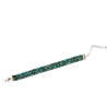 Bracelet tissé en turquoise naturelle, ajustable
