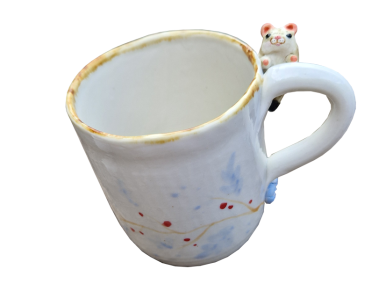 Mug animal en céramique