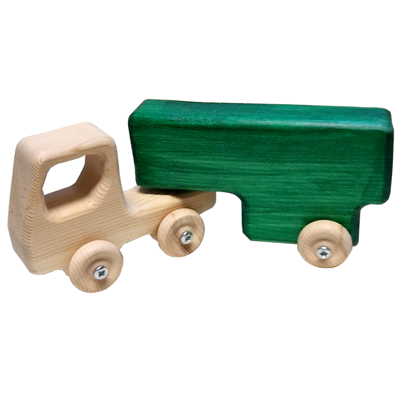le semi-remorque en bois le semi-remorque en bois