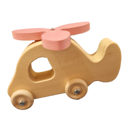 Hélicoptère en bois