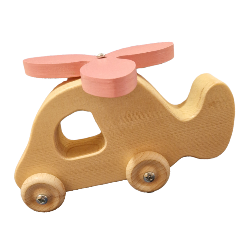 Hélicoptère en bois