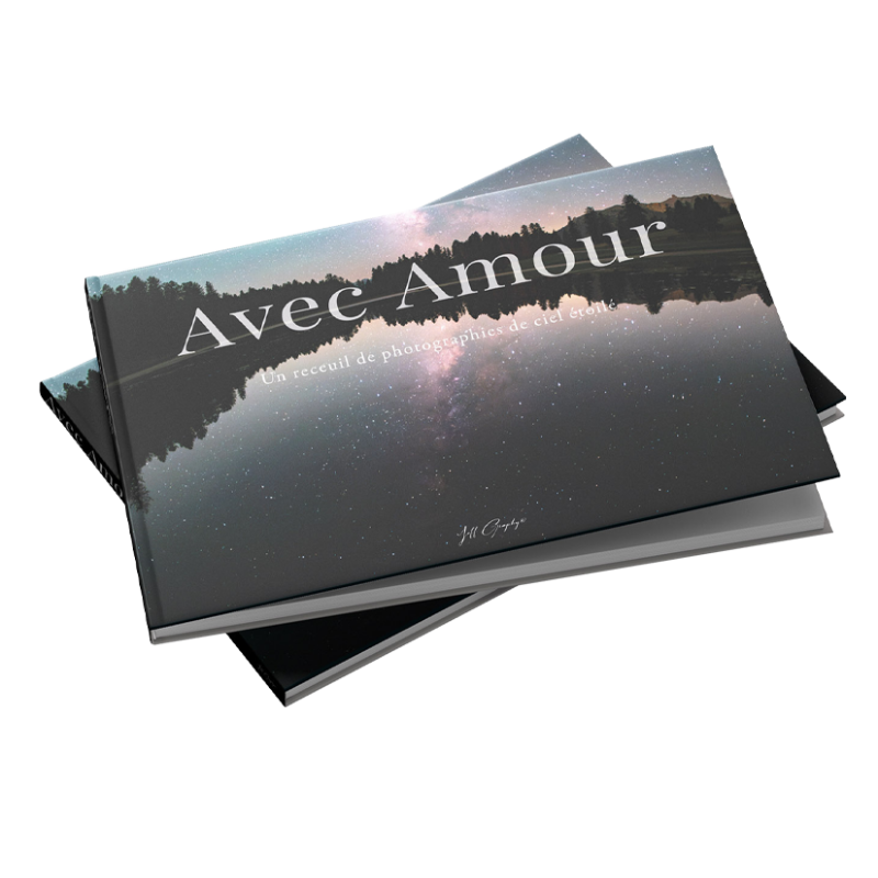 Recueil de photographies de paysages nocturnes AVEC AMOUR