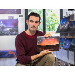 Calendiers 2026, photographies de paysages noctures