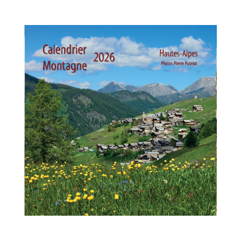 Calendrier montagne 2026 - Grand format