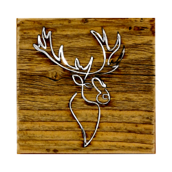 Plaque décoravive Cerf