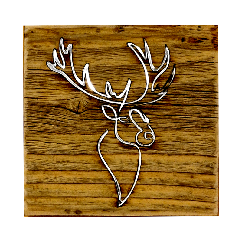 Plaque décoravive Cerf