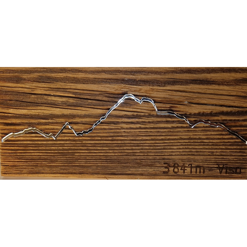 Tableau bois vieilli le Viso