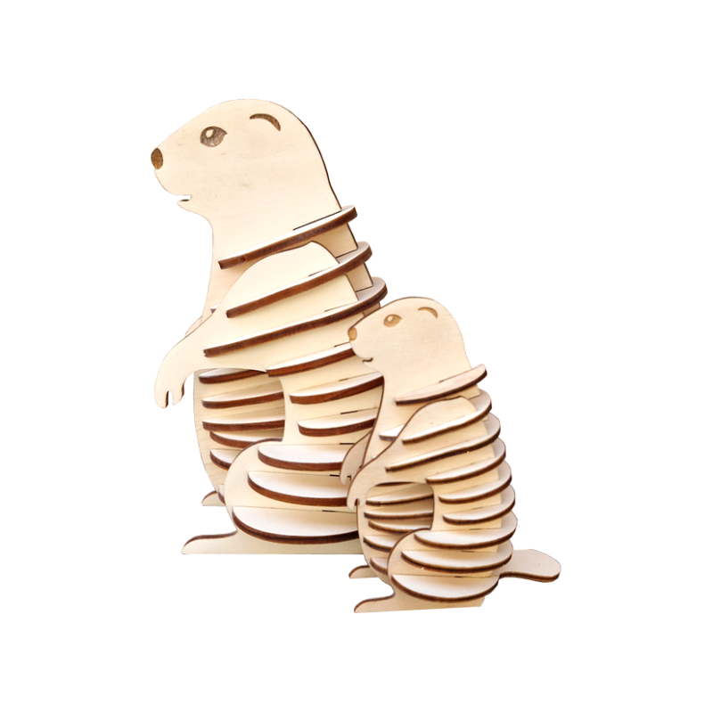 Puzzle marmotte made in Queyras