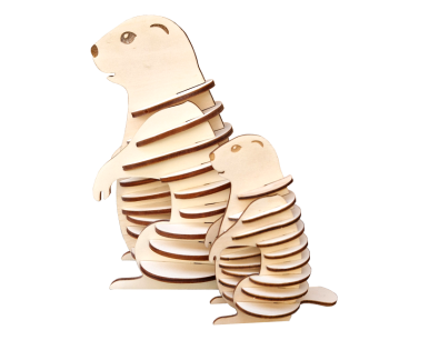 Puzzle marmotte made in Queyras