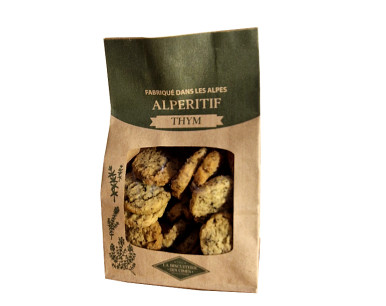 Biscuits salés au thym